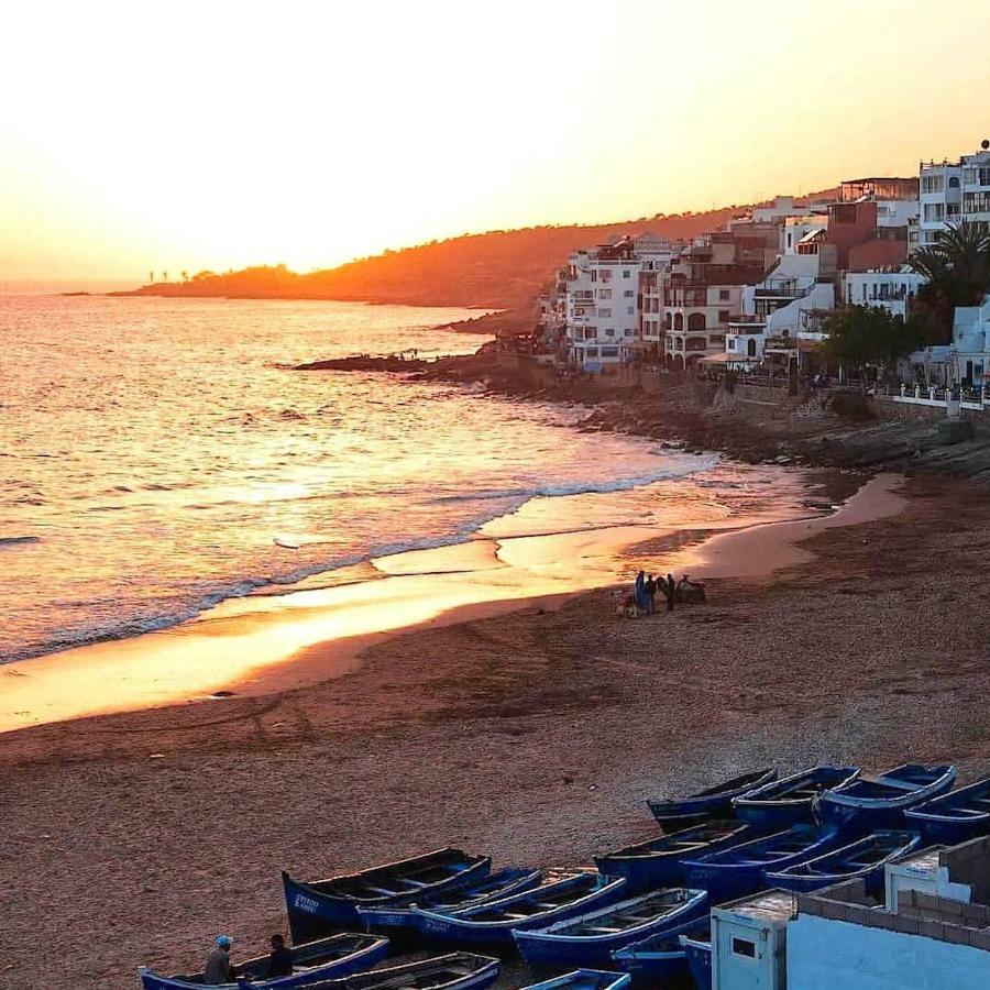 Bouad Seafront Apartments & Rooms Taghazout Extérieur photo